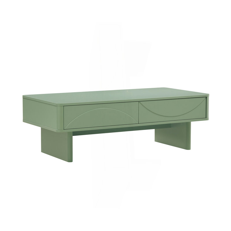 Ella 47" Coffee Table, Sage Green