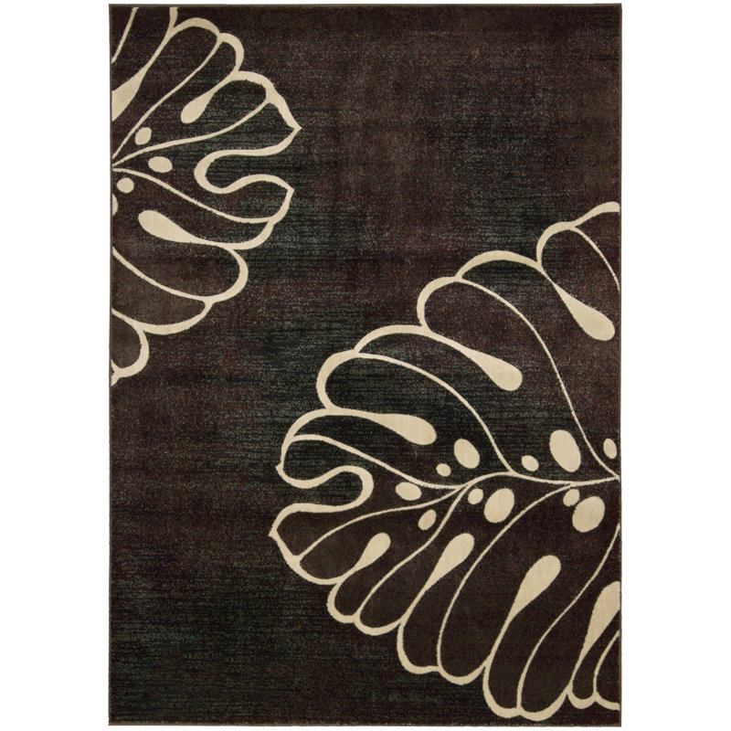 Gurney Slade Performance Wool Floral Indoor Rug, Rectangle 3'6" x 5'6"