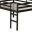 Lit mezzanine double en bois avec échelle, espresso-1430486271-1430769503