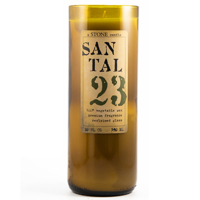 Santal Noir 20Oz Everyday Reclaimed Bottle Candle