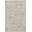 Tapis tissé crème lavable circulaire-1815499156