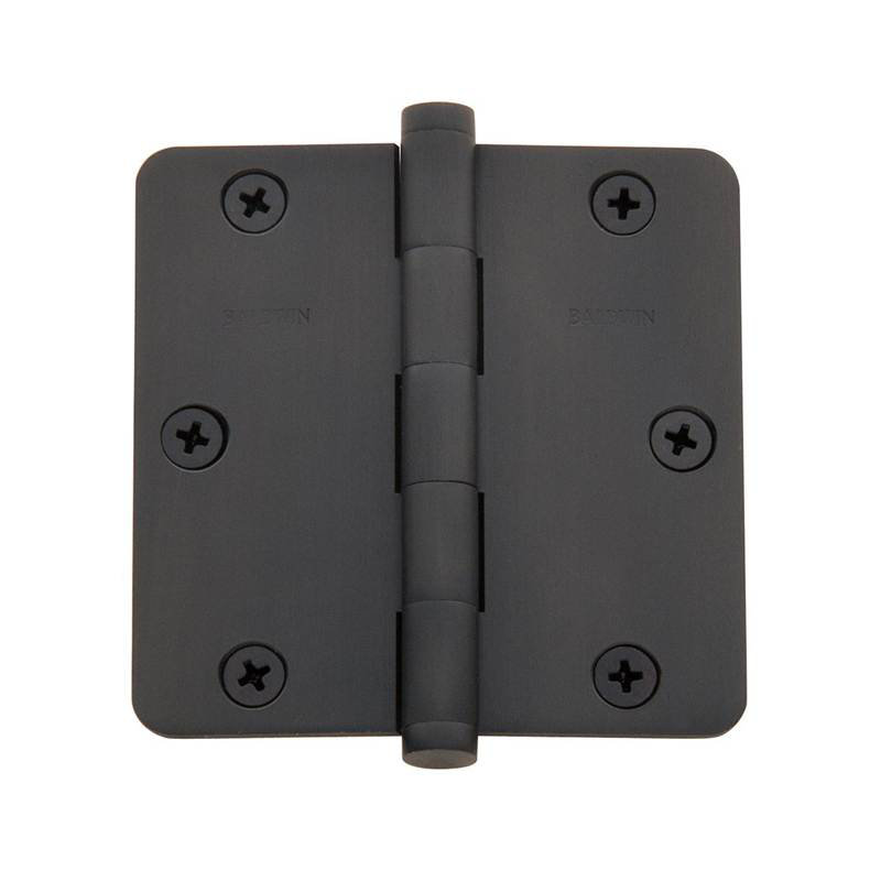 3.5" H x 3.5" W Butt Bearing Single Door Hinge, Oil Rubbed Bronze