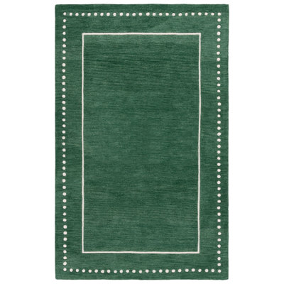 Tapis géométrique en laine touffeté à la main Bella 151