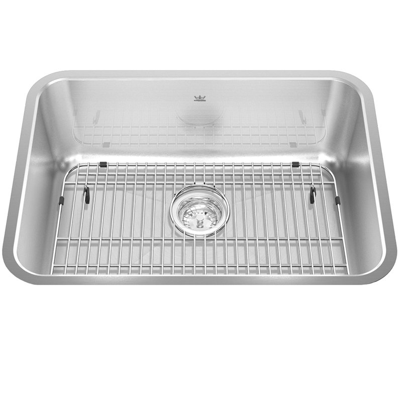 24.75'' L Single Bowl Stainless Steel Kitchen Sink
