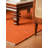 Alithea Hand Woven Flat Weave Kilim Wool Eco-Friendly Area Rugs - Rectangle, Dark Orange Color, Plain Solid Design, Low Pile Handmade Area Rugs for Living Room, Bed Room-27436279-126643371