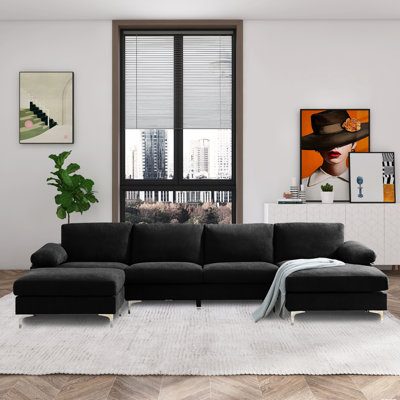 Canapé modulaire réversible avec repose-pieds Landover