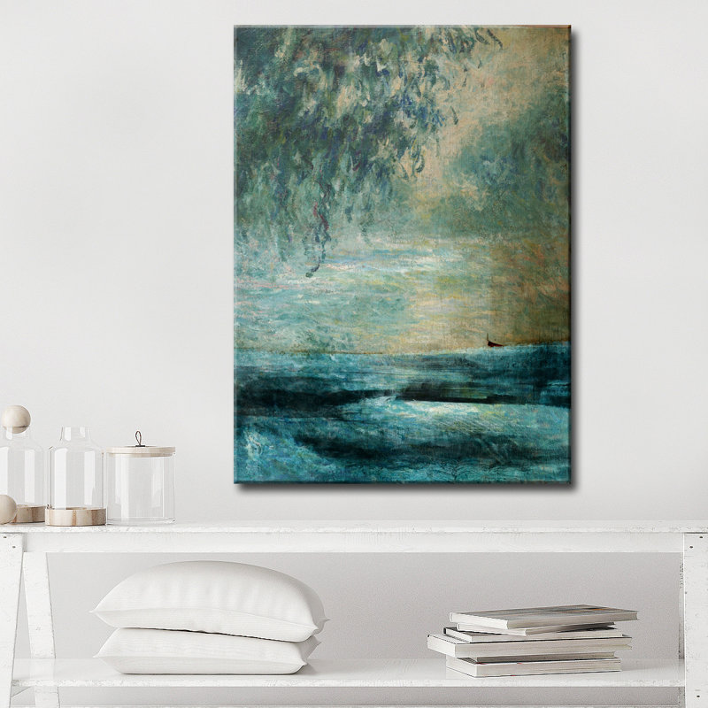 « abstract landscape », impression sur toile tendue