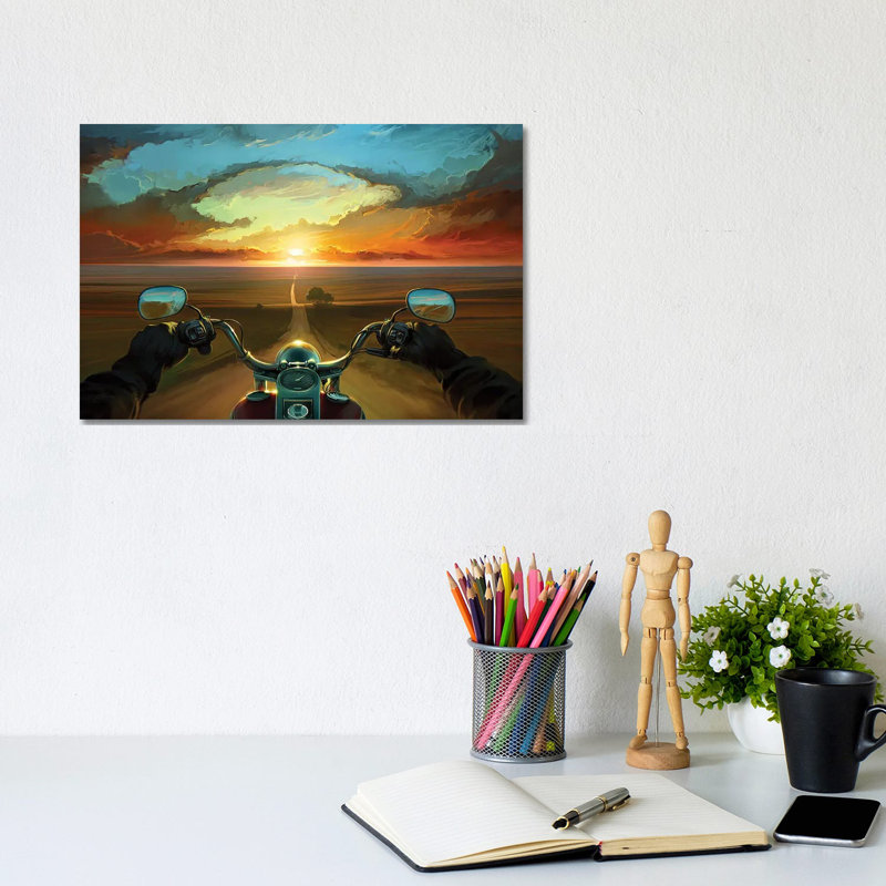 Land Of The Winds by Artem Rhads Chebokha - Gallery-Wrapped Canvas Giclée, Wrapped Canvas, 8" H x 12" W x 0.75"D