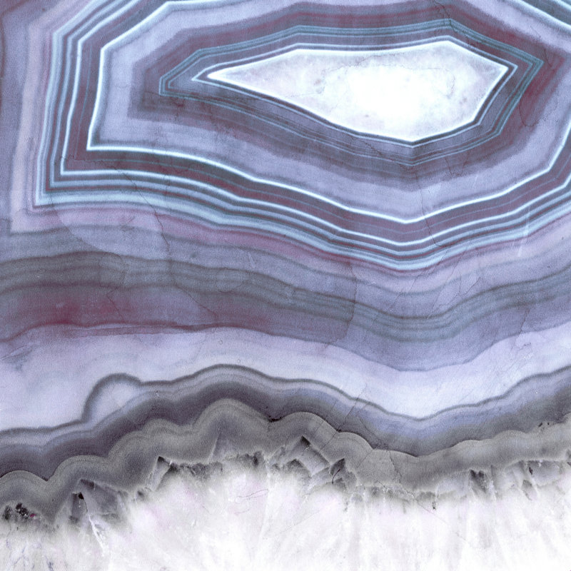 Agate d'hiver, H 12 po x l 12 po