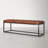 Pearson 50"-55" Tufted Genuine Leather Bench-1646688343-1718796145
