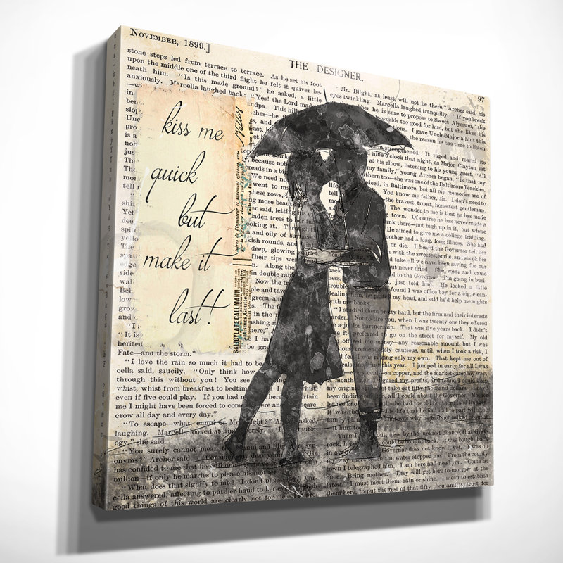 « make it last », reproduction d’impression sur toile tendue, H 16 po x l 16 po x P 1,5 po