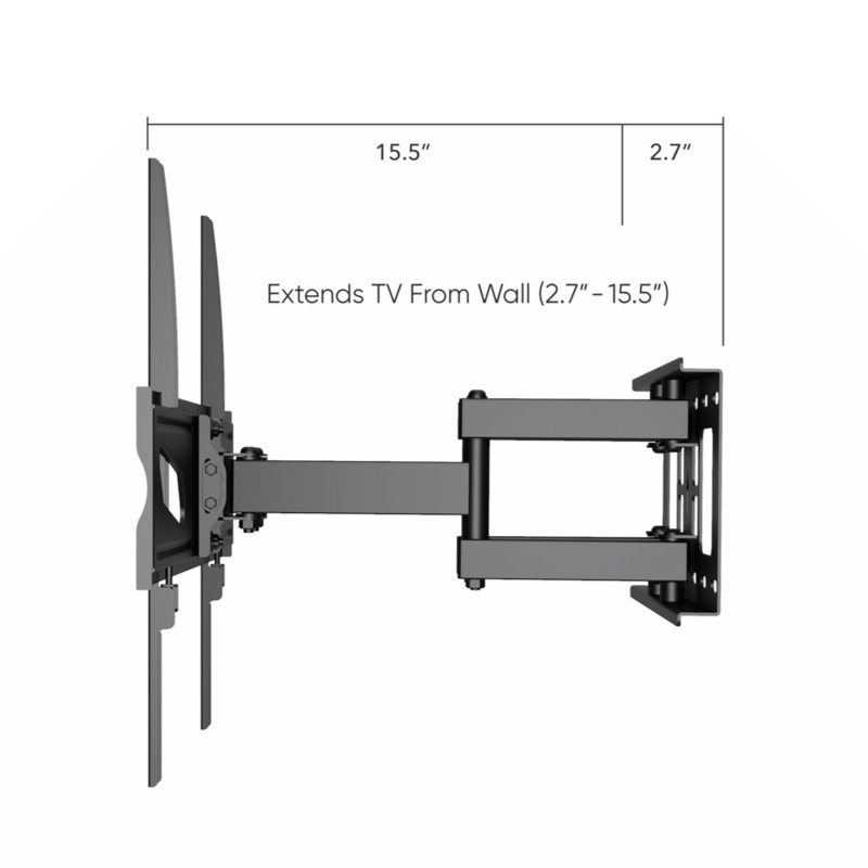 Full Motion, Crafted Steel, TV Mount