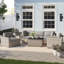 Applique murale en aluminium Bryanah