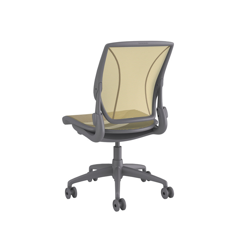 World Mesh Task Chair, Gray, Silver, Adjustable