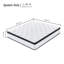 Housse tricotée en mousse à mémoire de forme à 7 zones pour matelas hybride QUEEN de 12 po Certipur-US - blanc