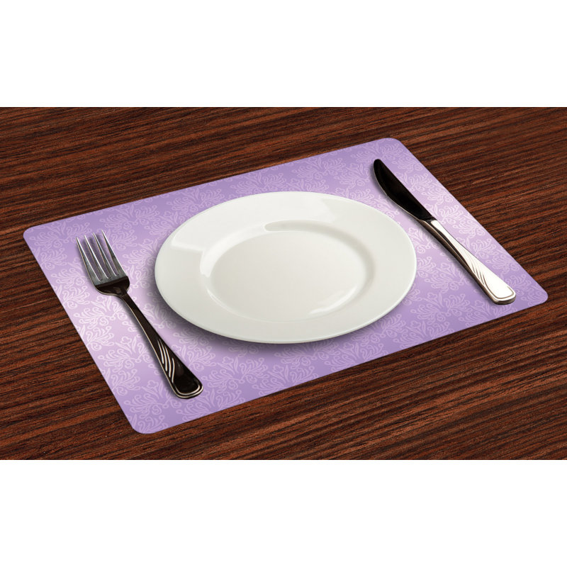 Polyester Abstract Rectangle Placemat