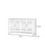 Buffet rétro de style chinois minimaliste-453049378
