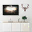 High Over The Chicago Skyline - Wrapped Canvas-56644200
