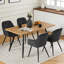 Runkle Upholstered Velvet Dining Chair with Arm-690533903