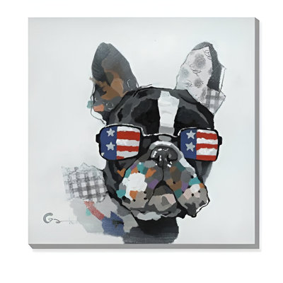 Cool Doggy 50% Hand-Painting