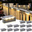 Stainless Steel Solar Powered Step Light Pack-118110099-118110097