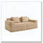 Causeuse modulaire à 2 places sans siège, canapé modulaire Cloud avec assise profonde-75521656