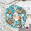 Ornement en forme de couronne sea creatures