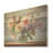 Soft Color Dahlia Bouquet Still Life - Dahlia Wood Wall Art On Natural Pine Wood-501946976
