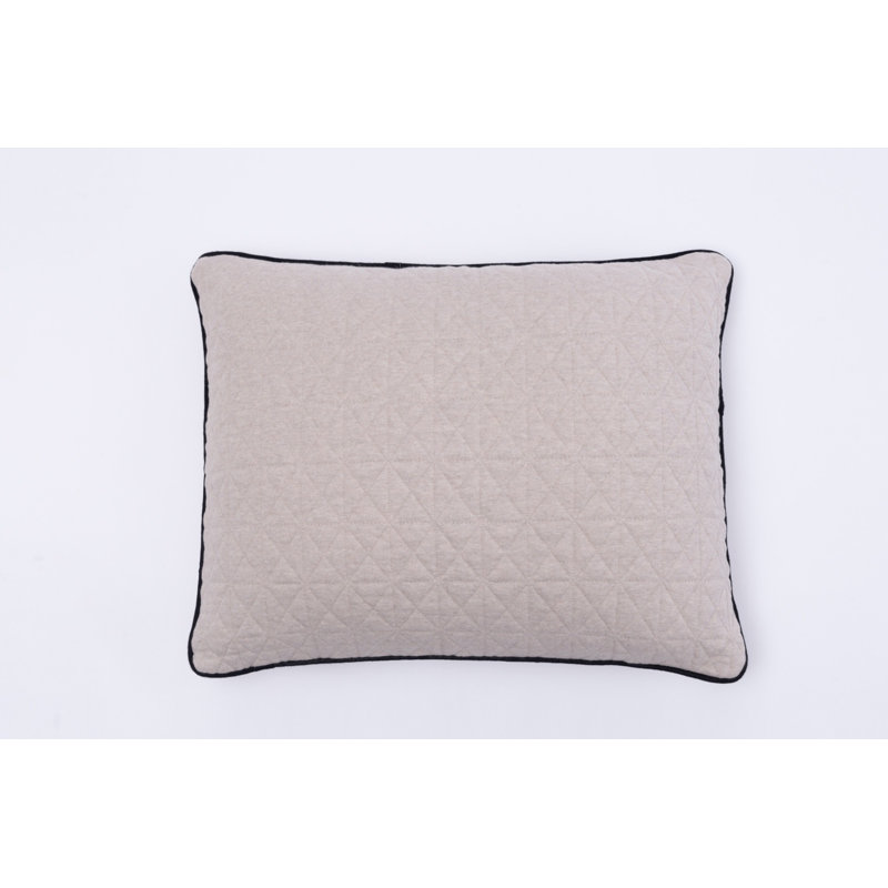 Taie décorative 100% coton Aarick, Standard