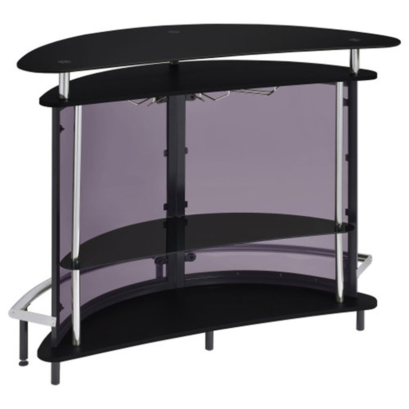 Armoire à vin Strick & Bolton, Noir