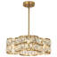 Lustre tambour 4 lumières à longueur réglable-733590628