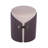 Two-Toned Ottoman With Storage Or Vanity Stool, Brown