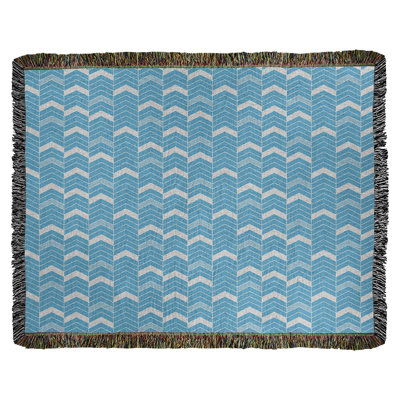 Couverture en coton tissé Rhonda