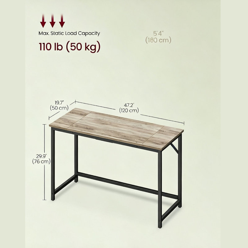 MDF Steel Computer Desk