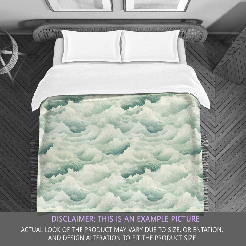 Literie Coastal Seafoam, Grand édredon