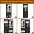Freestanding 48" Closet System With 5 Wood Drawers ( Set Of 2 )-2037536251