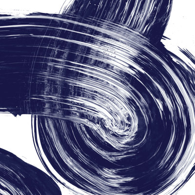 Swirl IV Navy by Piper Rhue