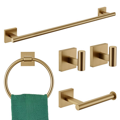 5 Piece Bathroom Hardware Set
