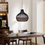 Assiatou 1 - Light Natural Dome Pendant-369636622