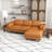 Jansen Upholstered L-Shaped Sectional-372960747