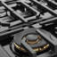 ZLINE Designer 48 in. Paramount Gas Rangetop in Black Satin Steel with Black and Bronze Accents-308744437