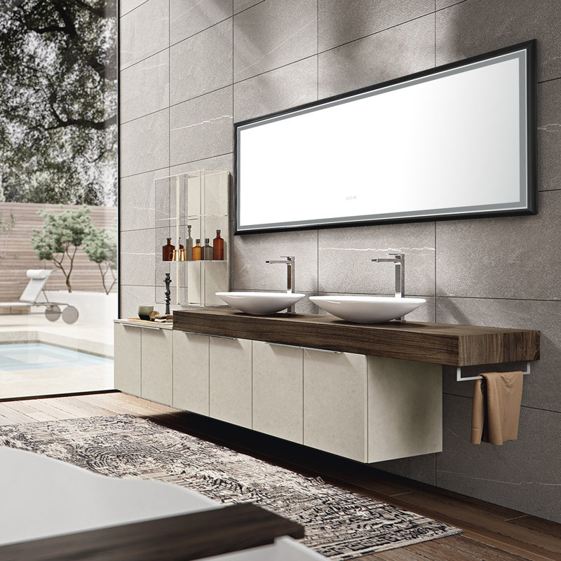 Miroir de salle de bain Colchique, 36 po x 84 po