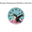 Horloge murale 12 po x 12 po