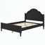 Grand lit plateforme en bois avec tête de lit-779415966-779415964