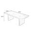 Table de salle à manger rectangulaire brune pour salle à manger / cuisine-1930966632