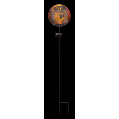 Night Sky Solar Metal and Acrylic Garden Stake