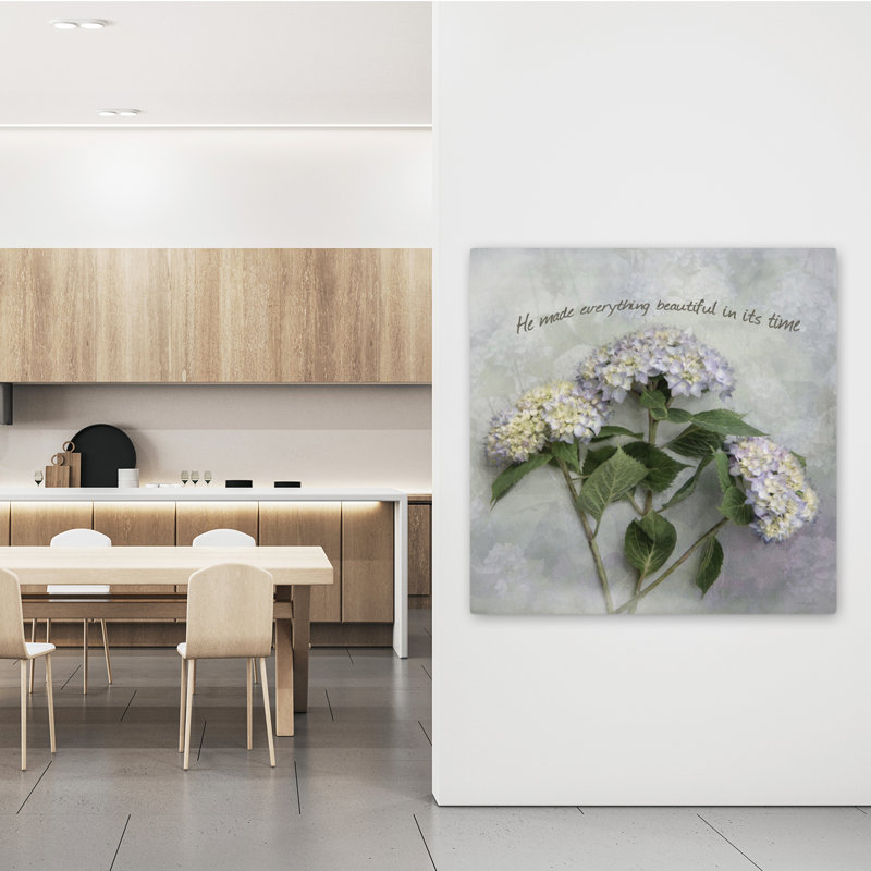 Art contemporain, citation chrétienne, H 48 po x l 48 po