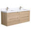 Meuble-lavabo mural avec lavabo et 4 tiroirs-1672791395
