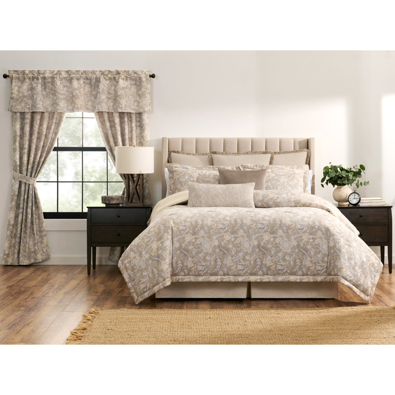 Hannah Floral Tailored Window Valance