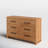 Modica 6 Drawer 60'' W Solid Wood Dresser-183934586